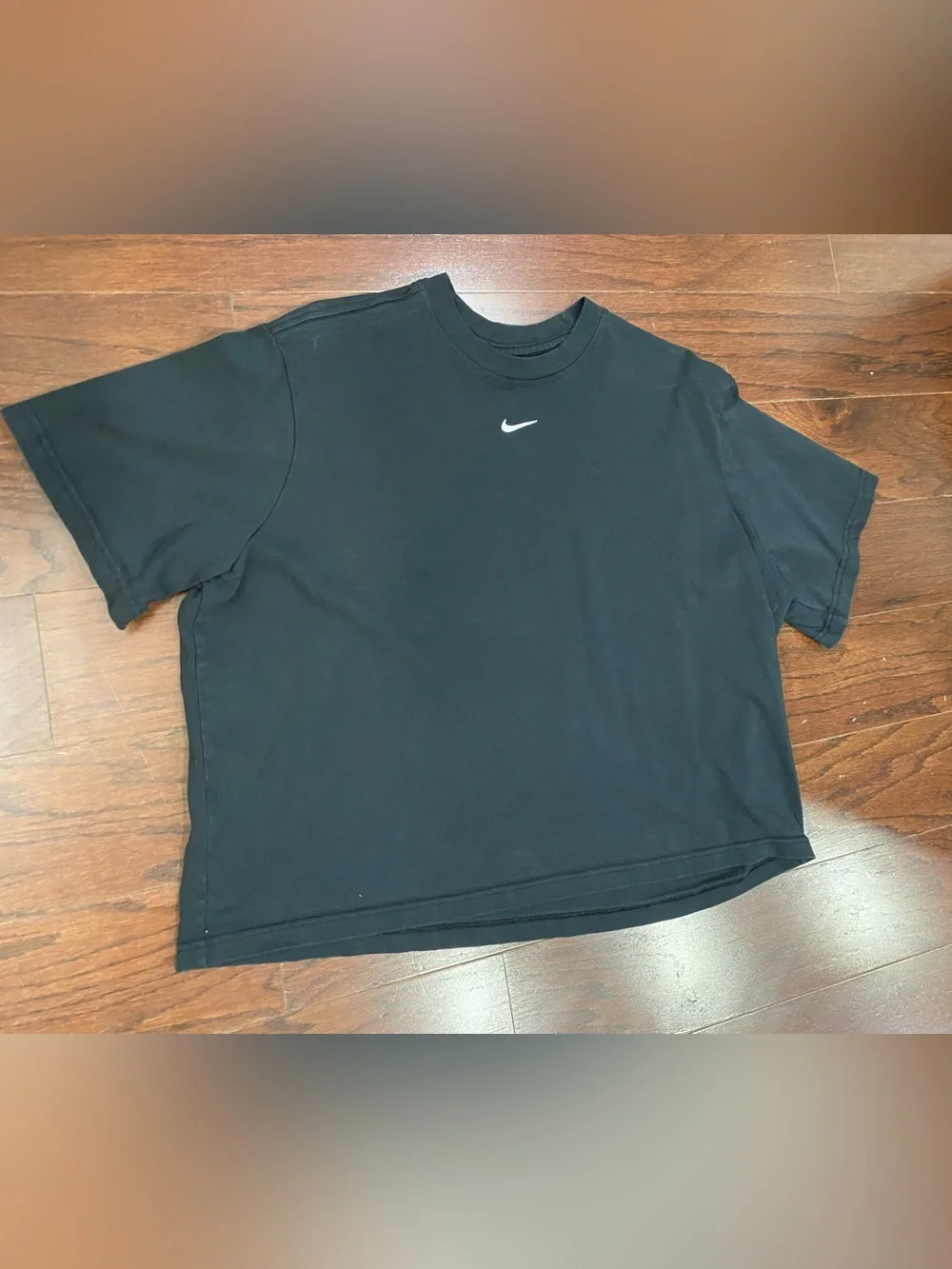 Nike Sportswear Classic Loose Short-Sleeve Cropped T-Shirt XL Center Swoosh